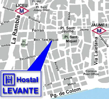 Hostal Levante Barcelona